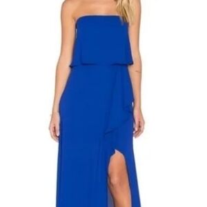 BCBG royal blue felicity gown